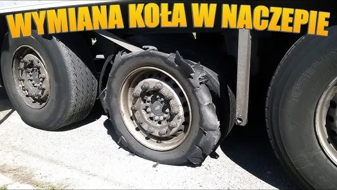 Jak wymienić koło w naczepie - uniknij błędów i zrób to bezpiecznie